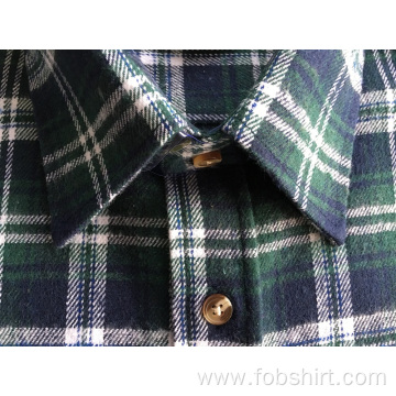 Top Cotton Flannel Fabric Business Shirt